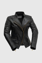 Zoey Womens Fashion Leather Jacket